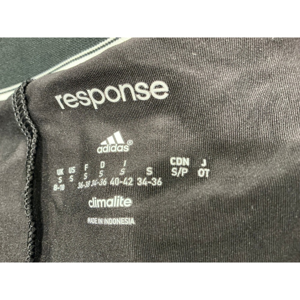 Adidas Response Climalite Tennis Skort Black White Glitch Print Womens Size S - Picture 4 of 7